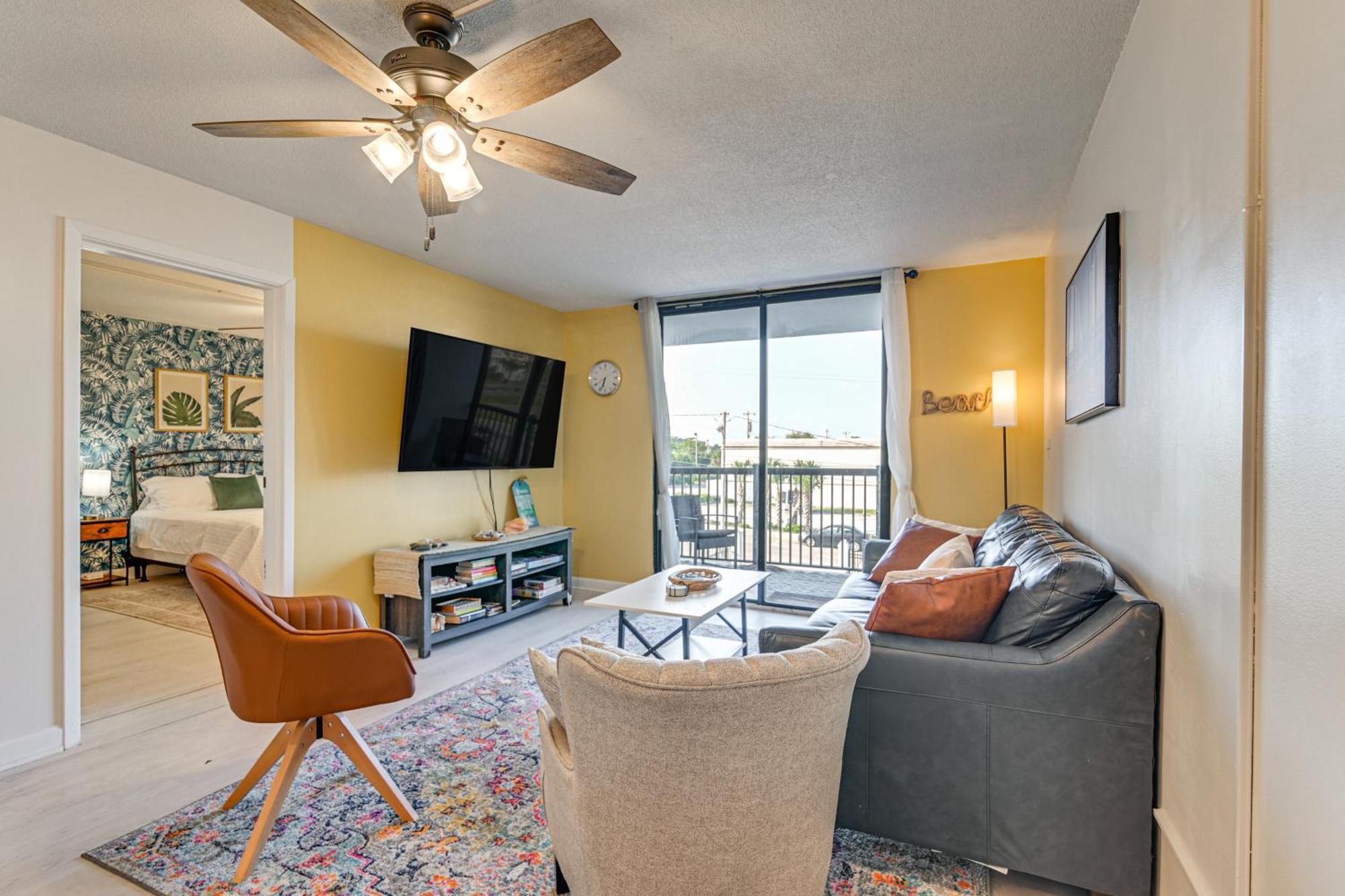 Updated Resort Condo, Walk To Myrtle Beach! Exteriér fotografie